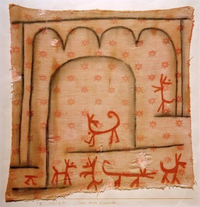 Animals Playing Comedy by Paul Klee